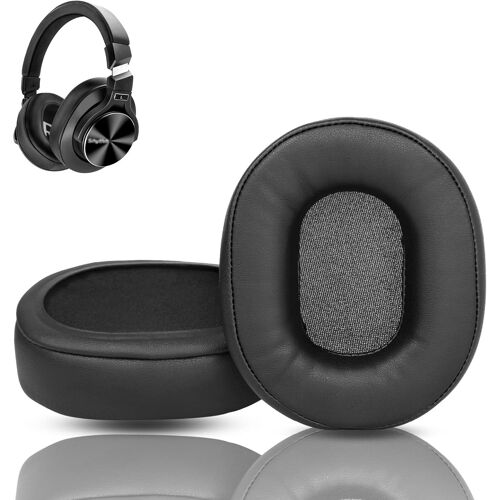 NC75 Pro Coussinets d'oreille de Remplacement compatibles avec Les Casques NC75 Pro NC 75 (Cuir protéiné/Mousse à mémoire)