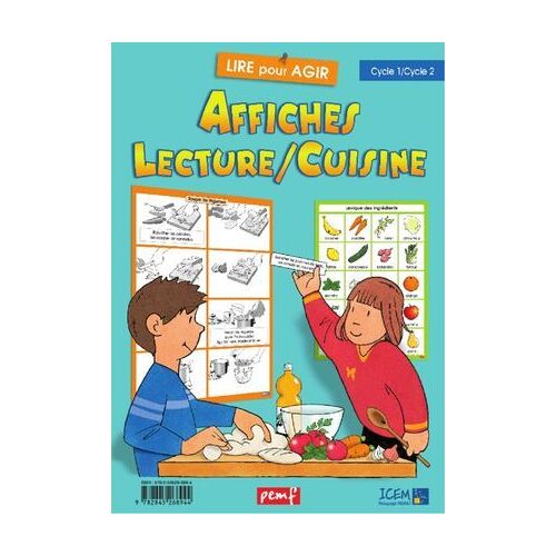 Affiches Lecture/Cuisine - Fiches Elèves