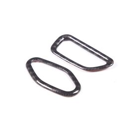 Voiture Intérieur En Fiber De Carbone Intérieur Interrupteur De Verrouillage De Porte Garniture Décoration Autocollant Pour Chevrolet Corvette C7 2014-2019 Lhd