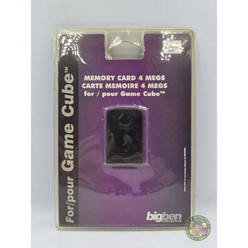 BigBen Interactive - Module mémoire flash - 4 Mo - carte mémoire Nintendo GameCube - pour Nintendo GameCube; Nintendo Wii