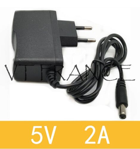 Adaptateur Alimentation Ac/Dv 5v 2a, Modele: Dc 5.5*2.1mm