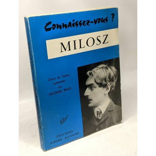 Connaissez-Vous Milosz