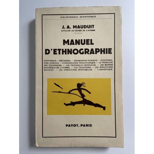 Manuel D'ethnographie