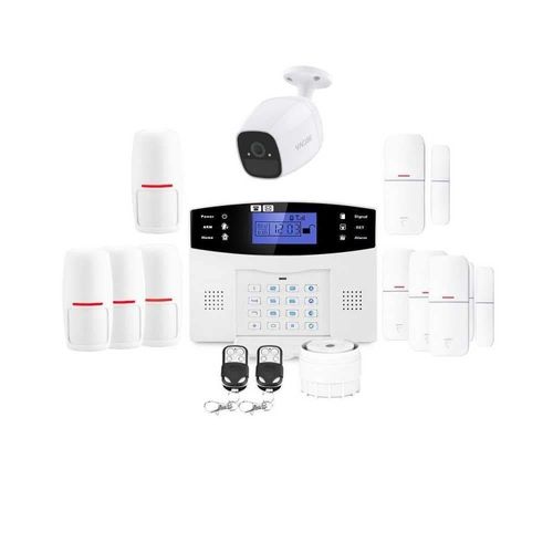 Alarme maison sans fil gsm lifebox et caméra sans fil evolution kit connecté 4