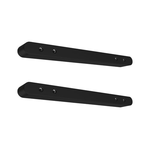 Système Câble Corduo 2 Attaches Murales 207mm Noir Métal