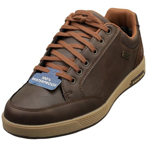 Skechers Cavell Waterproof Casual Trainers Homme Brun Chocolat - 47 1/2