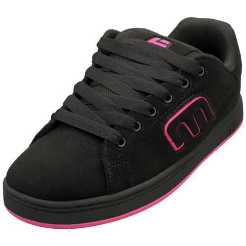 Chaussures Etnies Callicut Skate Trainers Noir Rose