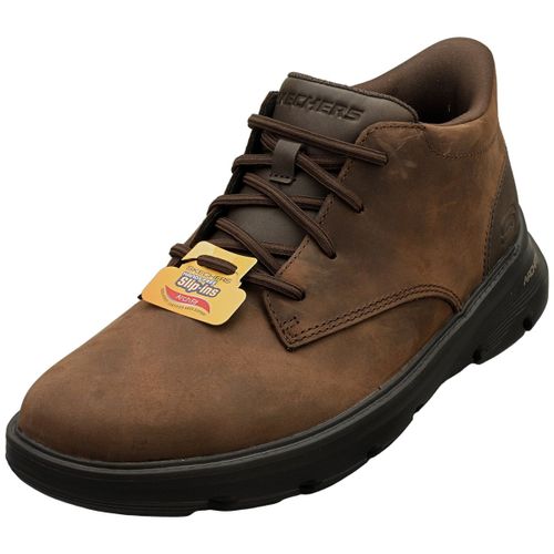 Chaussures Skechers Garza Bottes Casuals Confort Arch Fit Chocolat