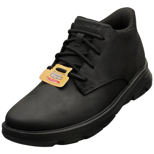 Chaussures Skechers Garza Noir Bottes Casuals Slipsins Arch Fit