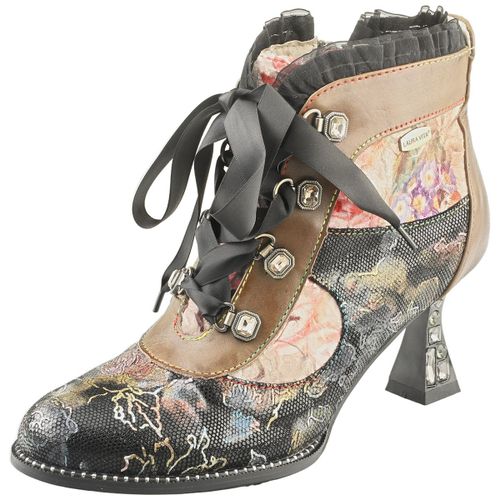 Bottines Laura Vita Oliveo 03 Zip Taupe