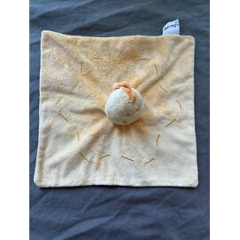 Doudou Dinosaure Plat Orange Bengy