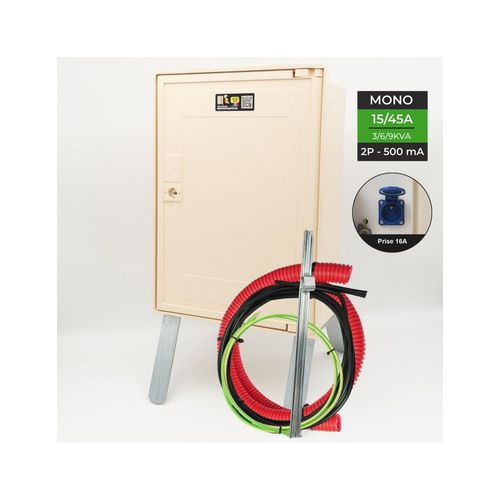 Coffret complet 3 mètres 3/6/9 KW "SOUTERRAIN" LC