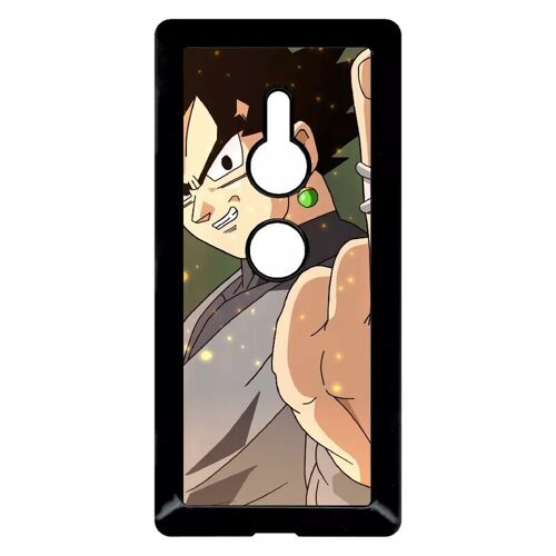 Coque Pour Xperia Xz2 - Dbz Black Goku Fuck - Noir