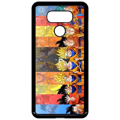 Coque Pour Lg G6 - Dbz Sangoku Le Chemin Du Guerrier Saiyan - Noir