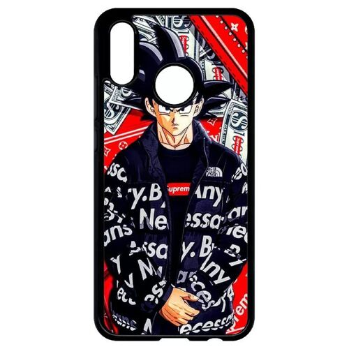 Coque Pour Huawei P20 Lite - Dbz Goku Urban Saiyan Streetwise Fighter - Noir