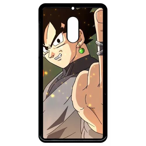 Coque Pour Nokia 6 (2018) - Dbz Black Goku Fuck - Noir