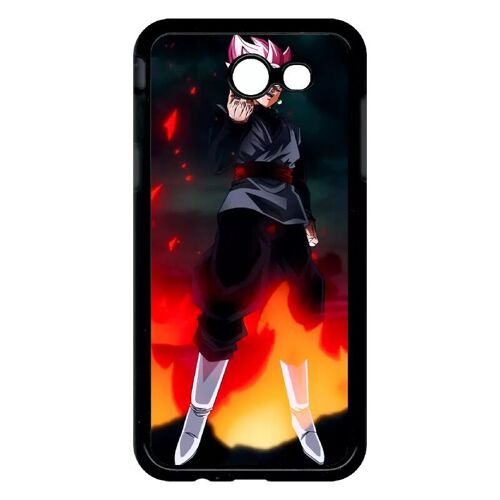 Coque Pour Galaxy J3 (2017) - Dbz Black Goku Warrior Flame Rebellion - Noir