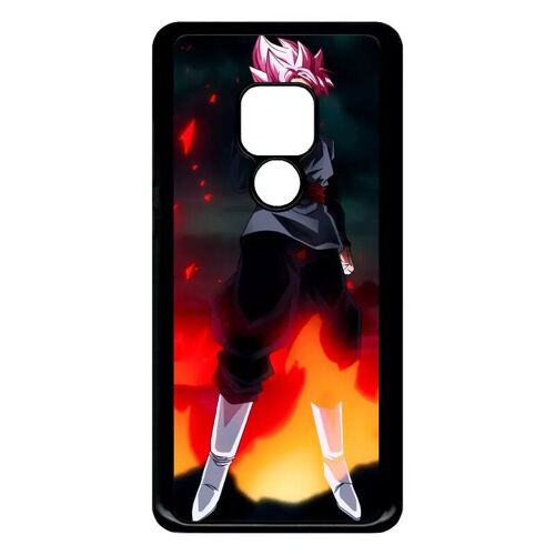 Coque Pour Huawei Mate 20 - Dbz Black Goku Warrior Flame Rebellion - Noir