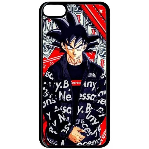 Coque Pour Ipod Touch 6 - Dbz Goku Urban Saiyan Streetwise Fighter - Noir