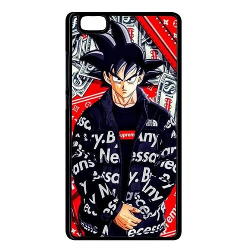 Coque Pour Huawei Ascend P8 Lite (2015) - Dbz Goku Urban Saiyan Streetwise Fighter - Noir