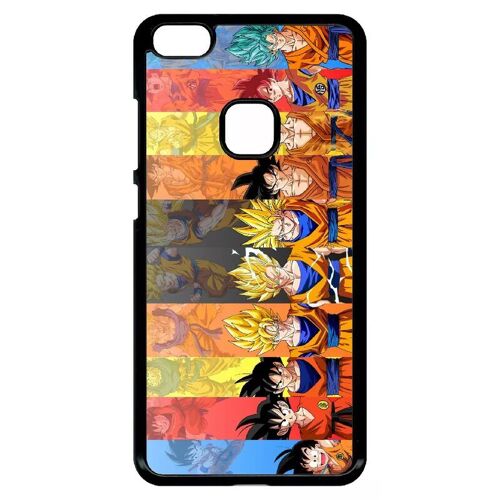 Coque Pour Huawei Ascend P10 Lite - Dbz Sangoku Le Chemin Du Guerrier Saiyan - Noir