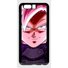 Coque Pour Honor 9 - Dbz Goku Pink Saiyan - Noir