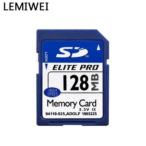 (128MB) Carte SD LEMIWEI 128 Mo 256 Mo 512 Mo 1 Go 2 Go Carte mmoire pour appareil photo