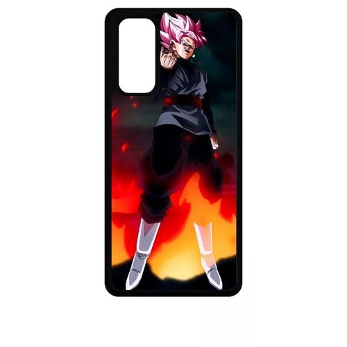 Coque Pour Galaxy S20 Fe - Dbz Black Goku Crimson Warrior The Flame Of Rebellion - Noir