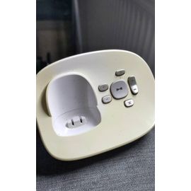 Base de chargement pour téléphone sans fil Sagemcom d271a white et répondeur enregistreur pour D271 blanc dect / Gap
