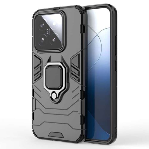 Coque pour Xiaomi 14 5G - housse etui rigide anti choc + verre trempe - NOIR