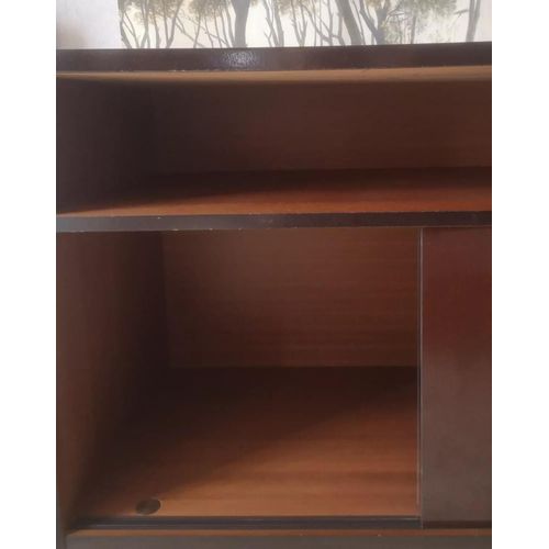 Meuble Vitrine Marron