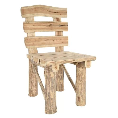 Chaise Rustique En Rondins De Bois Bois