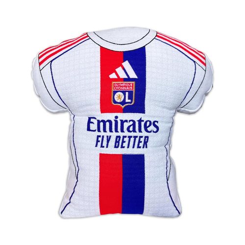 Coussin Supporter Olympique Lyonnais Coussin Maillot Domicile 25-26 Blanc Unique
