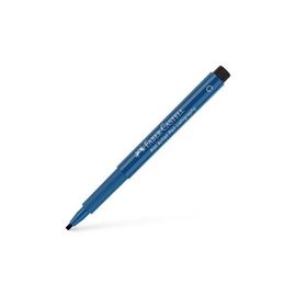 Feutre - Bleu Indianthrène - Pointe 2,5 Mm - Calligraphie - Pitt Artist Pen - Faber-Castell