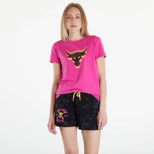 T-Shirt Under Armour Project Rock W Underground Core T Astro Pink/ Black S