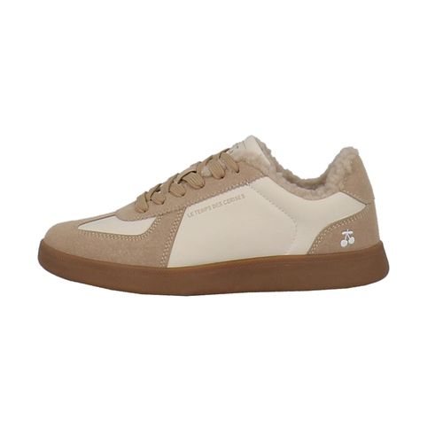 Chaussures Basses Cuir Ou Simili Le Temps Des Cerises Lilou Wedge Beige Beige