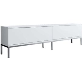 Meuble Tv En Aggloméré Et Métal Lord