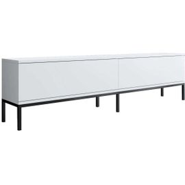 Meuble Tv En Aggloméré Et Métal Lord