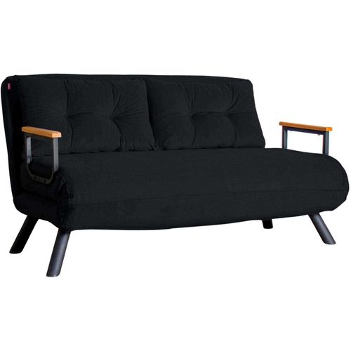 Canapé 2 Places Convertible En Tissu Sando