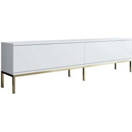 Meuble Tv En Aggloméré Et Métal Lord