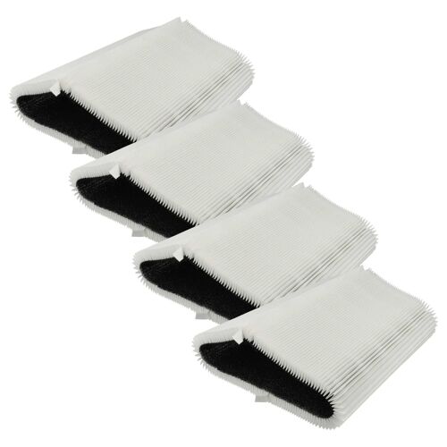 vhbw 4x Filtres HEPA H12 compatible avec Blueair Blue Pure 411, Joy S, 411+ Mini, 3210 Artic Trail, Auto purificateur d'air - Filtre de rechange