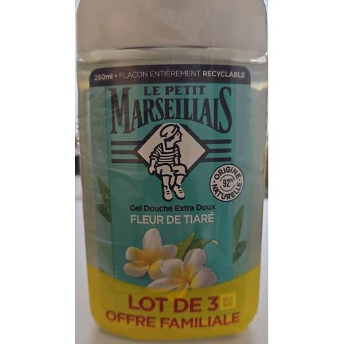 Lot De 3 Gels Douche, Parfum Fleur De Tiaré 