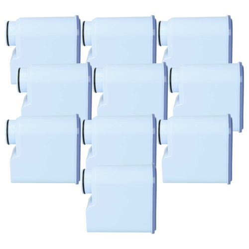 vhbw 10x Filtres à eau remplacement pour Philips AquaClean CA6903/10, CA6903/00 pour machine à café automatique, machine à expresso