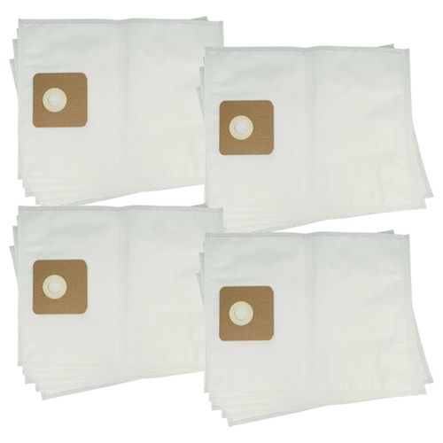 vhbw 20x Sacs compatible avec Columbus E11 EVO, ST 7, T 7, ST 11, RS 27 aspirateur - 39cm x 30cm blanc
