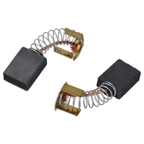 vhbw 2x balais charbon 6,5 x 13,5 x 17 mm compatible avec Bosch PTS 10 MK I, 10 scie à onglet, scie circulaire sur table