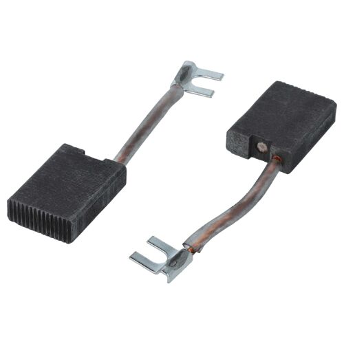 vhbw 2x balais charbon 6,3 x 16 x 22,5 mm compatible avec Black & Decker P 5906, 5912, 5903, 5706, 5902, 5702, 5703 scie circulaire, meuleuse d'angle