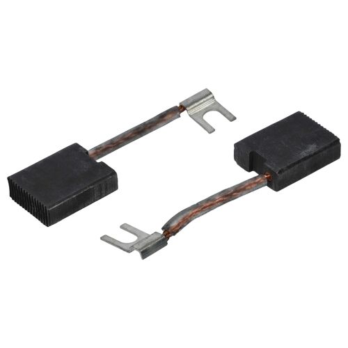vhbw 2x balais charbon 6,3 x 16 x 20 mm compatible avec Bosch GOF 1700, 1600 outil électrique