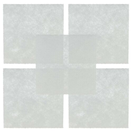 vhbw 5x filtre protection moteur remplacement pour Philips CP0537/01, 432200494501 pour aspirateurs