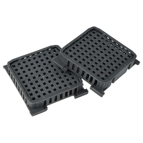 vhbw 2x Filtres compatible avec Liebherr CBNsfc 522i-20A, CBNsdc 765i-20A, CBNsfc 5223-22A, CBNsdc 575i-22A réfrigérateur - Filtre à charbon actif
