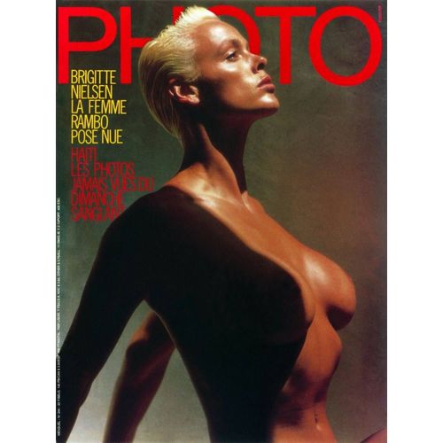 Photo N 244. Janvier 1988. Brigitte Nielsen.